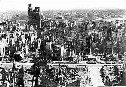 Magdeburg, Zerstörung im II. Weltkrieg