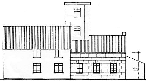 Telegraphenhaus, Umbauplan 1973